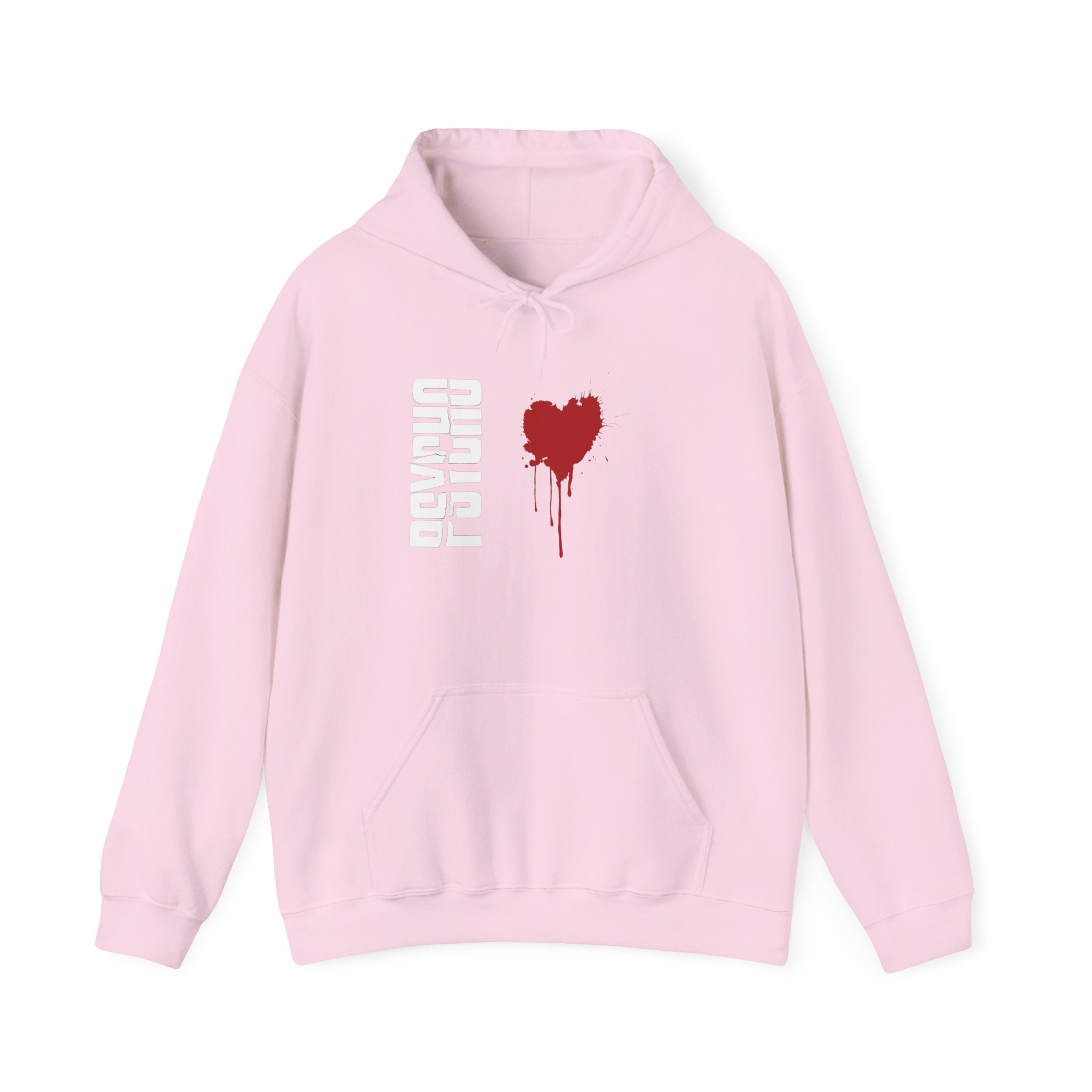 Copy of Heartfelt Drip Hoodie | Unisex Heavy Blend Sweatshirt, Cozy Gift, Black Hoodie, Casual Attire, Streetwear Style, Valentine's Day