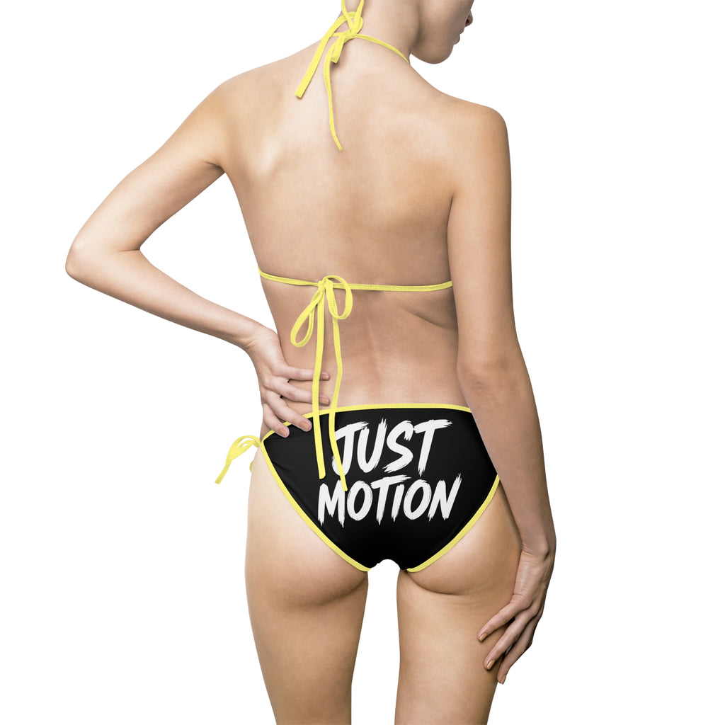 No love just motion Women's Bikini Swimsuit