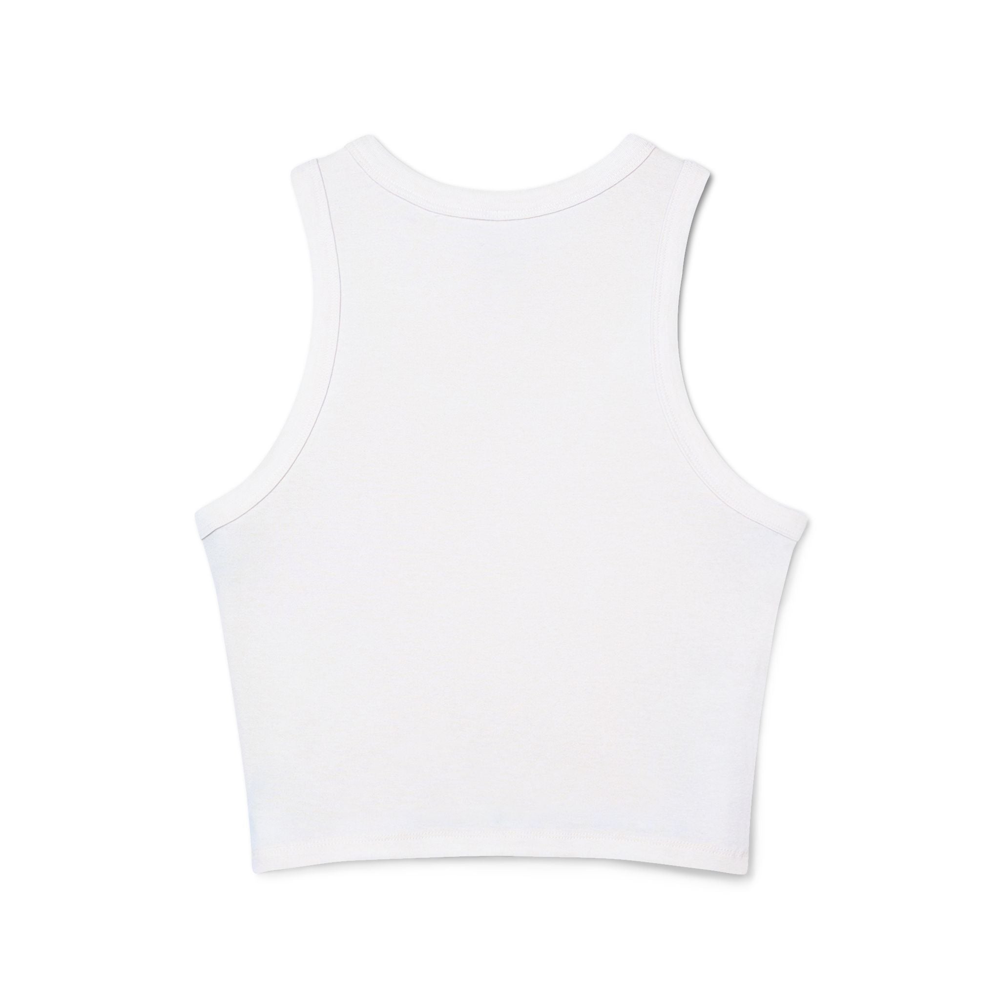 Chic Graphic Crop Tank Top - Heart Splash, Casual Wear, Summer Fashion, Festival Outfit, Trendy Gift